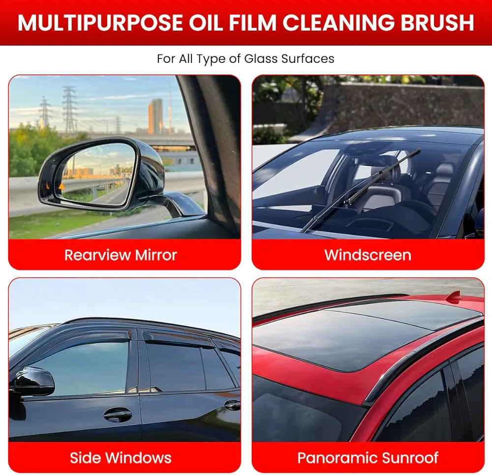 Automotive Oil Film Cleaning Brush